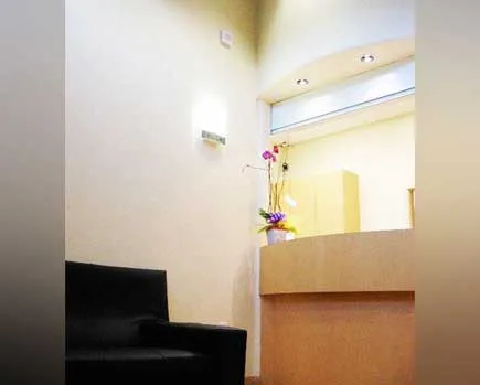 Reception area