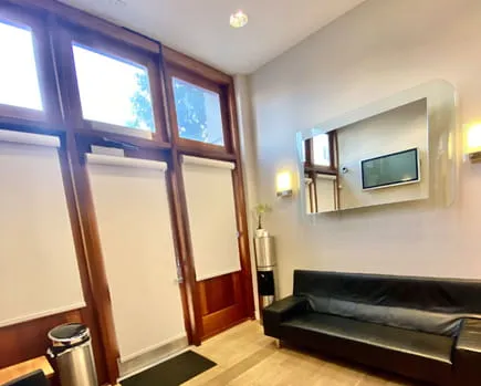 Reception area